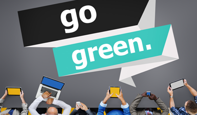 go green.